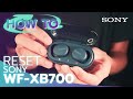 How to Reset SONY WF-XB700 Truly Wireless Headphones By Soundproofbros
