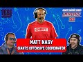 Giants Hire Matt Nagy as Offensive Coordinator | 122