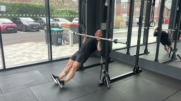 Inverted Row Iso Hold
