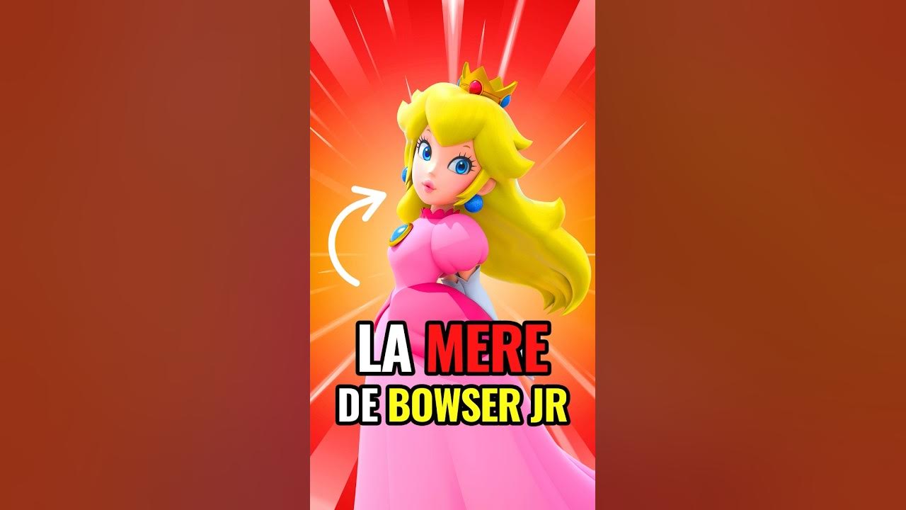 PEACH est la MÈRE de BOWSER JR ?! 😱💗 YouTube