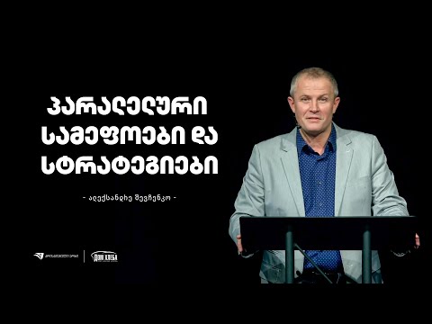 პარალელური სამეფოები და სტრატეგიები - ალექსანდრე შევჩენკო