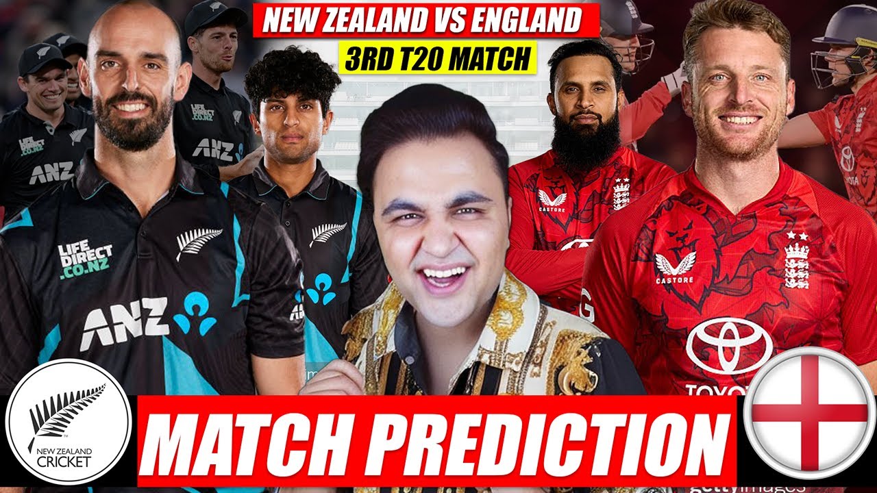 ENG vs NZ 3rd T20 Match Prediction | England vs New Zealand | Nz vs Eng Prediction | Kaif Rafique