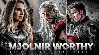 Marvel Mjolnir worthy edit ft safe and sound 🔥 marvel mjolnir user's edit #marveledits #mjolnir