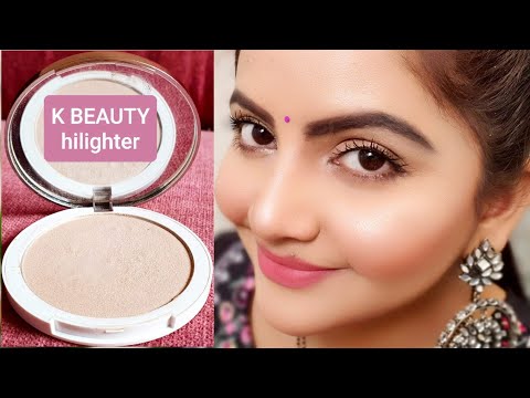 K BEAUTY ILLUMINATING HILIGHTER Review | RARA | frosted ice |   HILIGHTER for all skin tone