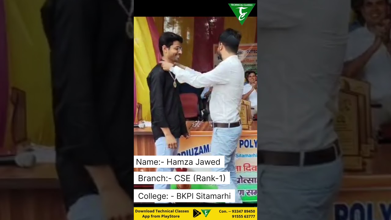 Hamza Jawed [BKPI Sitamarhi] Computer Science & Engineering 