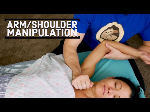 Tutorial: Shoulder massage with arm manipulation