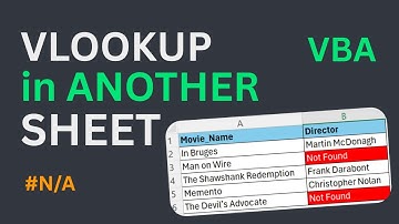 Excel VBA VLOOKUP from Another Sheet with Custom Error Message