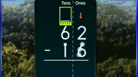 TouchMath Software 2nd Grade Disc 2  Subtraction T