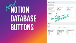 How to Use Notion Database Buttons to Update Your Book Tracker