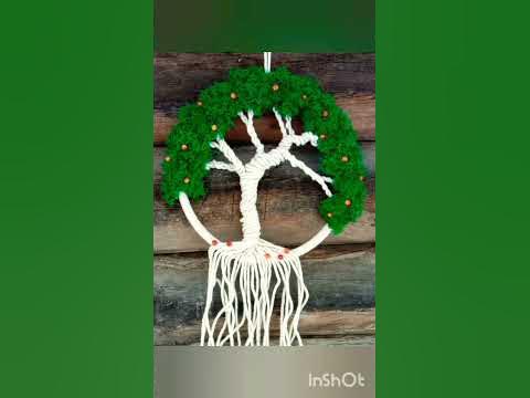 Ловец снов Дерево Жизни. Весенние поделки #shorts - YouTube