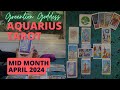 AQUARIUS TAROT &quot;YOU&#39;RE REWRITING YOUR STORY!!!&quot; APRIL MID MONTH 2024