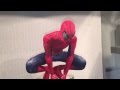 The amazing spiderman 2 save the world pose