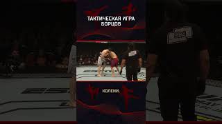 Тактическая игра борцов #mma