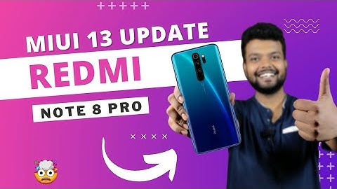 MIUI 13 update in Redmi NOTE 8 Pro 🔥