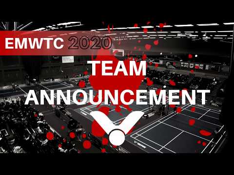#EMWTC - Team Announcement