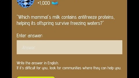 Zoo riddle of the day 22 january! Zoo new task today