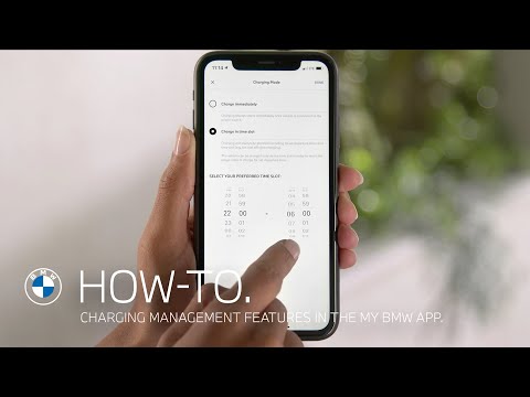 Charging management features in the My BMW app -  BMW How-To