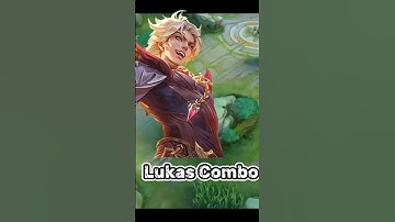 New Hero Lukas Combo , Tutorial 😲💥 #shorts #mlbbshorts #gaming