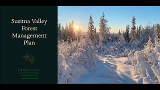 Susitna Valley Forest Management Plan – Project Background