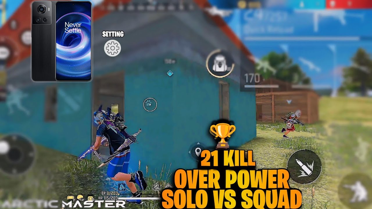 No Need pc💻 21 KILL SOLO VS SQUAD 🤙🏻IN MOBILE 📱| FREE FIRE MAX🏆 - YouTube