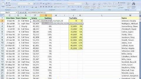 Using VLOOKUP for approximate matches (Excel)