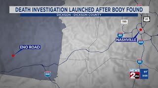 Death investigation underway in Dickson County, TN