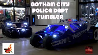 Custom Hot Toys Gotham City Police Dept Batmobile 2016 Batman Tokyo Japan Expo Review
