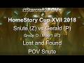 SC2 LotV - HomeStory Cup XVII 2018 - Snute vs Gerald - Group D - Map 1 - Lost and Found - Snute