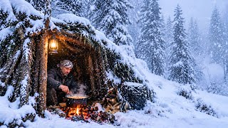 SNOW CAMPING _ 3 Camps in a Heavy Snowstorm | Cooking in Extreme Winter _ Survival in heavy Snow.