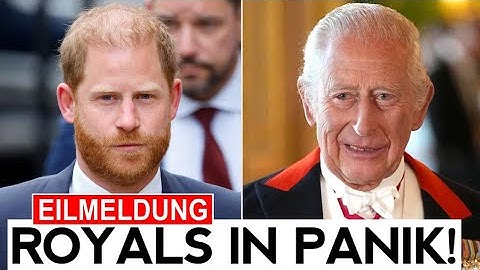 Palast in Panik Beerdigungs-Pläne von König Charles Durchgesickert.