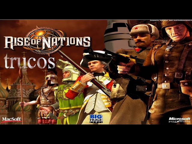 rise of nations trucos 