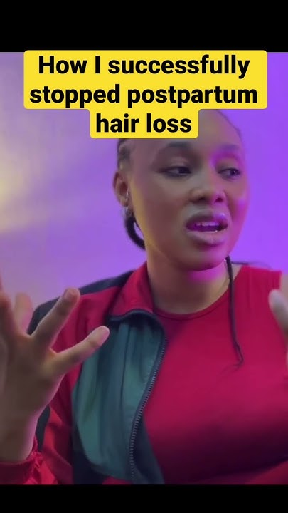  How I successfully stopped postpartum hair loss #viral #trending # ...