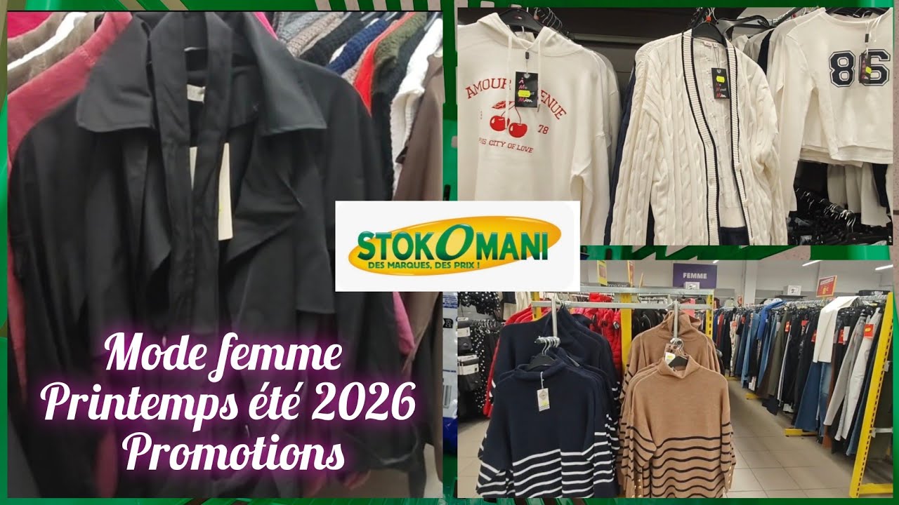ARRIVAGES STOKOMANI ‼️28/02/2026 ‼️ collection printemps été 2026#modefemme 