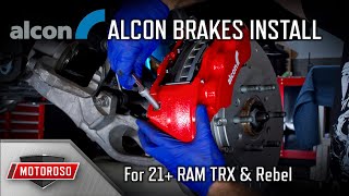 21+ Ram TRX Alcon BBK Install Guide