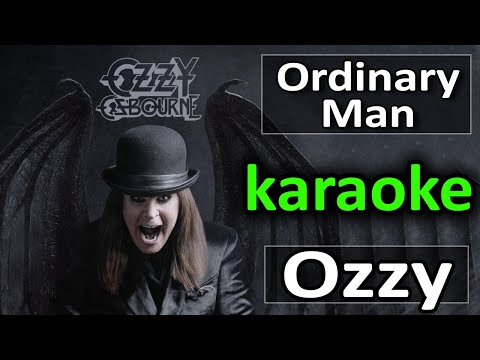 Ordinary Man • Ozzy Osbourne ft. Elton John • Karaoke Instrumental by SoMusique