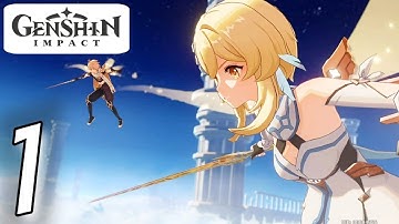 GENSHIN IMPACT - TUTORIAL GAMEPLAY walkthrough part 1 [android Ios]