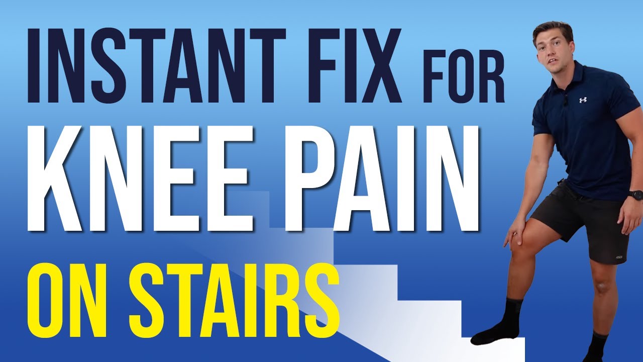 Instant Fix for Knee Pain on Stairs - YouTube