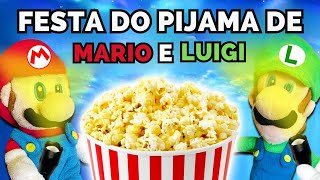 Festa do pijama de Mario e Luigi! 😴  – CMB em Português