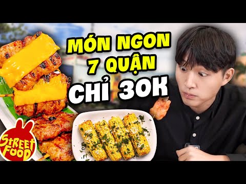 Video Dưới 30k mua toàn món ngon 7 quận | Bánh mì xíu mại... - youtube