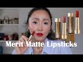 The best matte lipsticks new merit signature matte lipstick