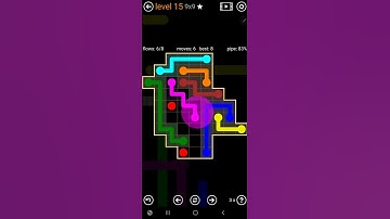 How To Solve Flow Free Amoeba Pack Level 15 9x9 Board Walk Through Solution Walkthrough