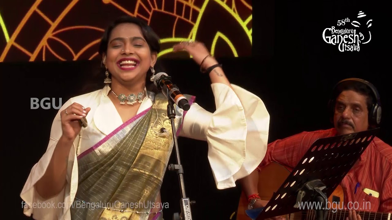 AADI JYOTHI BANYO  Ananya Bhat  troupe  58th Bengaluru Ganesh Utsava 2020