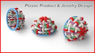 Plastic Product | Jewelry Design & Rendering in Siemens NX