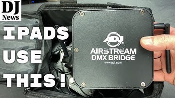 How Do I Control My DMX Lights With An iPad? ADJ Airstream DMX Bridge