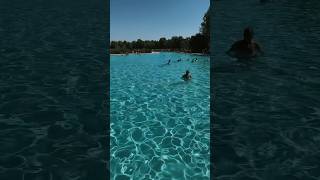 PISCINA RIOSEQUILLO (BUITRAGO DE LOZOYA) DE LAS MÁS GRANDES DE ESPAÑA 💪🏻🏊🏻♂️ #shorts #piscinas
