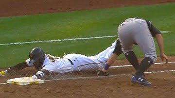 COL@PIT: Harrison slides to avoid Reynolds
