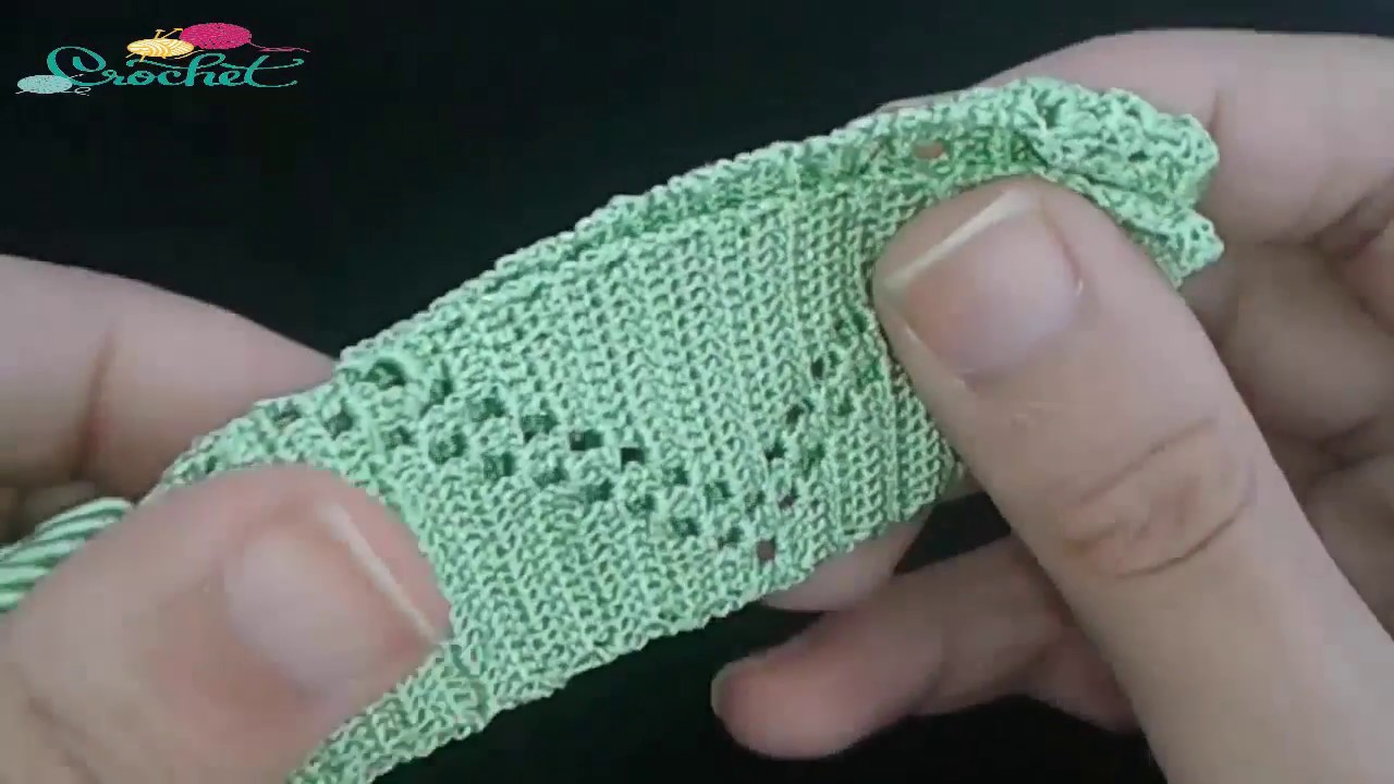 الجزء 3 :فتحة العنق في النصف طوق (الكوزة بالكروشي )مع ام مريمhow to crochet