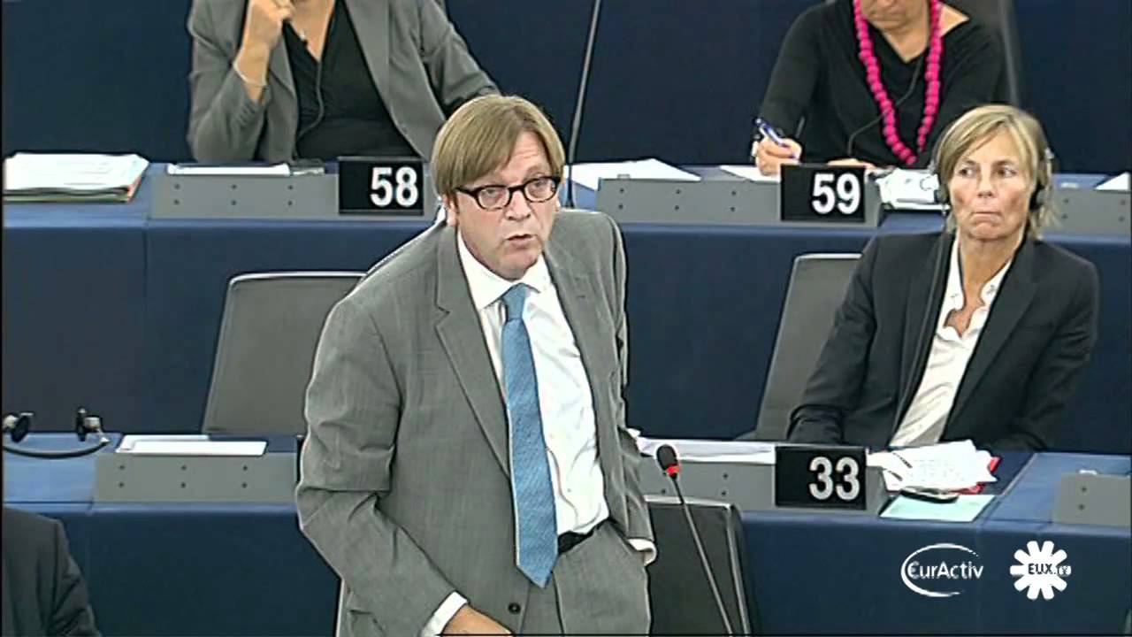 Verhofstadt: EU needs to abolish unanimity rule