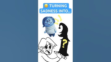 (4) Redesigning Sadness from #insideout #insideout2 #digitalart #procreate #fanart #fyp