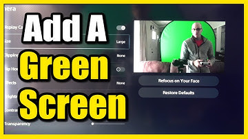 How to Add Green or Blue Screen to PS5 Live Stream (Add Chroma Key)